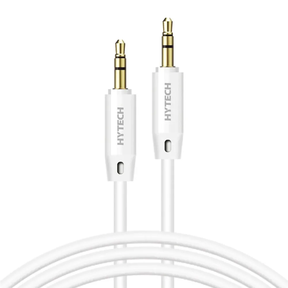 Hytech Hyx70 1M 3.5Mm Stereo Ses Kablosu,Beyaz