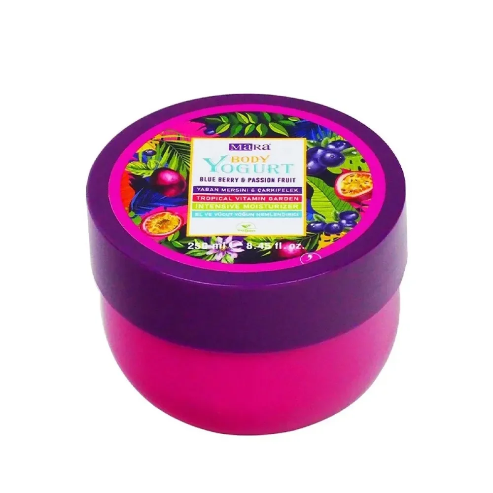 Mara Body Yogurt Yaban Mersini Çarkıfelek Özlü El Ve Vücut Nemlendirici 250 ml