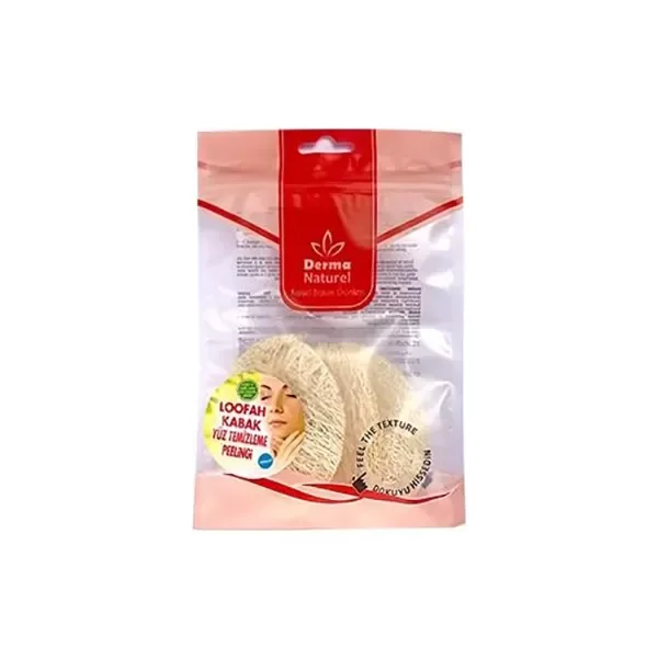 Derma Naturel Pamuk Masaj Eldiveni