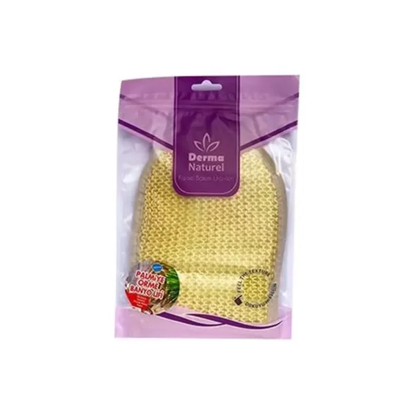 Derma Naturel Palmiye Lifi Örme Banyo Eldiveni