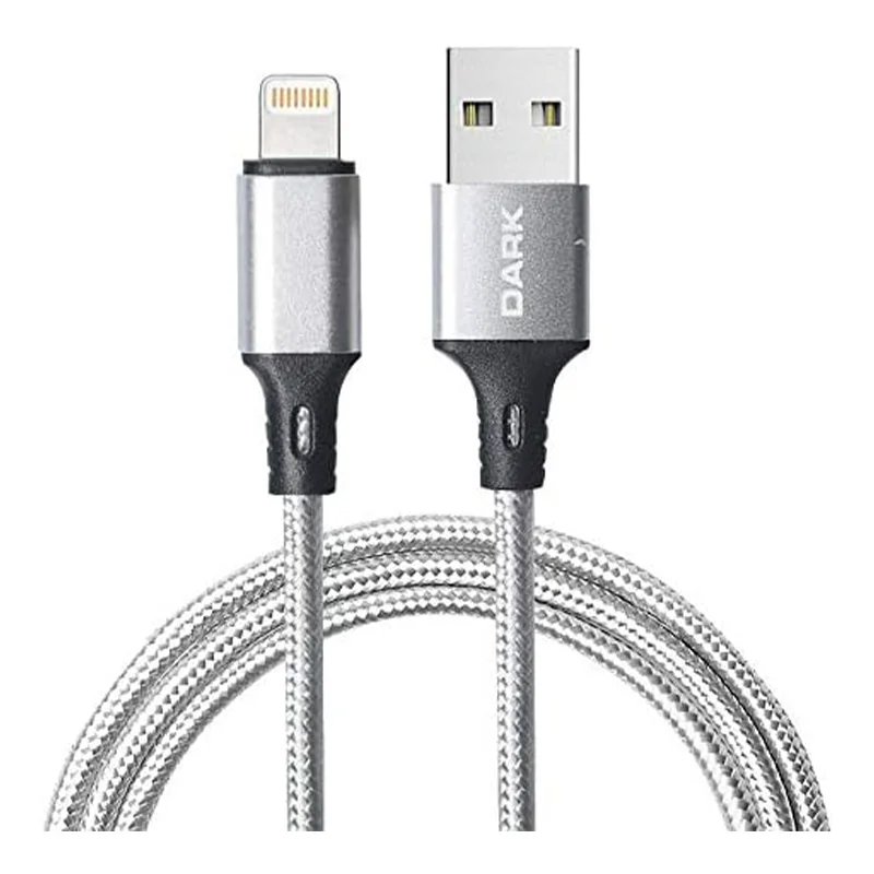 Dark DK-CB-LT100BR Lightning Örgülü &amp;#39;Quick Charge&amp;#39; Destekli Şarj ve Data Kablosu (1 Metre)