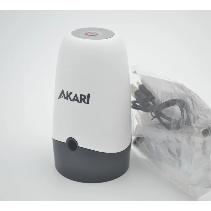 Akari Şarjlı Su Pompası (Usb Şarj Grişi/Şarj Lambası/Paslanmaz Çelik)