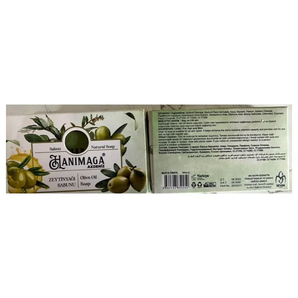 Hanımağa Doğal Zeytinyağı Sabunu 100 Gr
