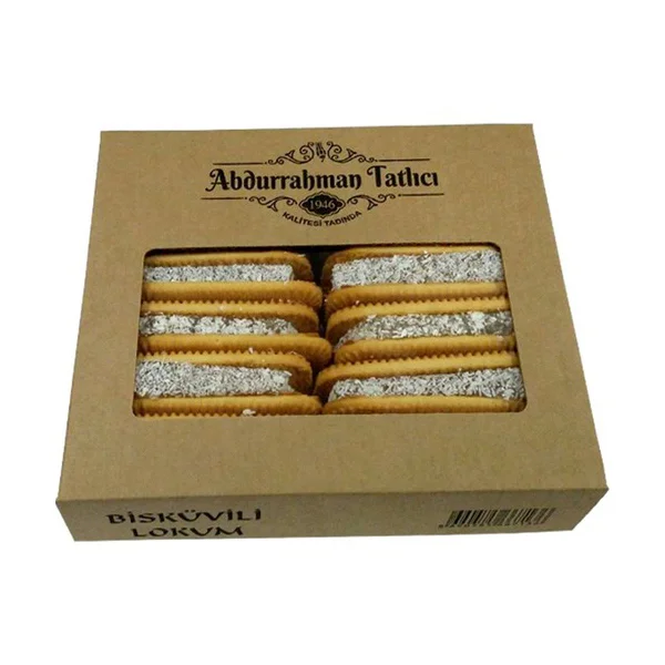Abdurrahman Tatlıcı Bisküvili Lokum 450 Gr