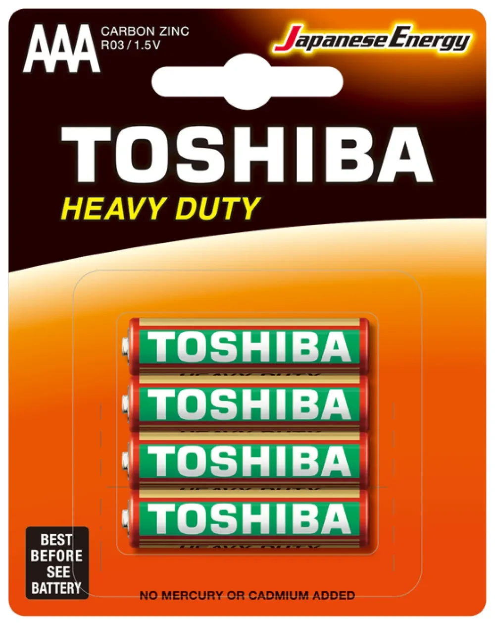 Toshiba R03UG Bls. 4'lü