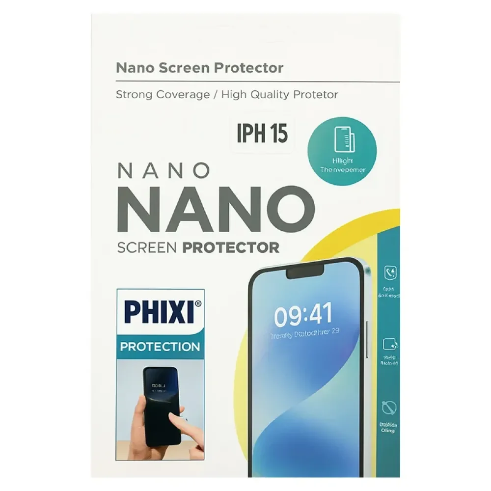 PHIXI Nano Ekran Koruyucu – iPhone 15
