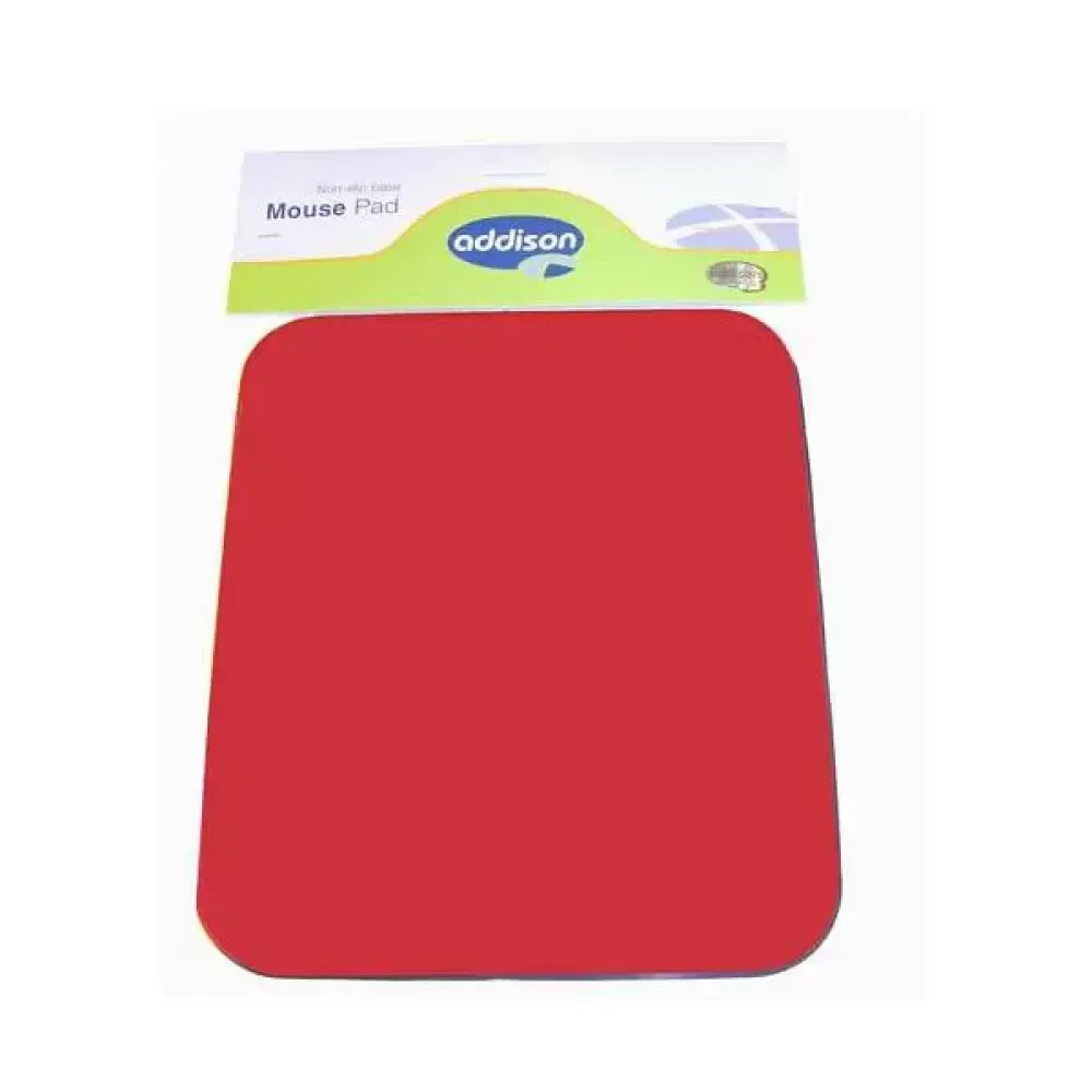 Addison 300141 Kırmızı Mouse Pad 22 Cm X 18 Cm