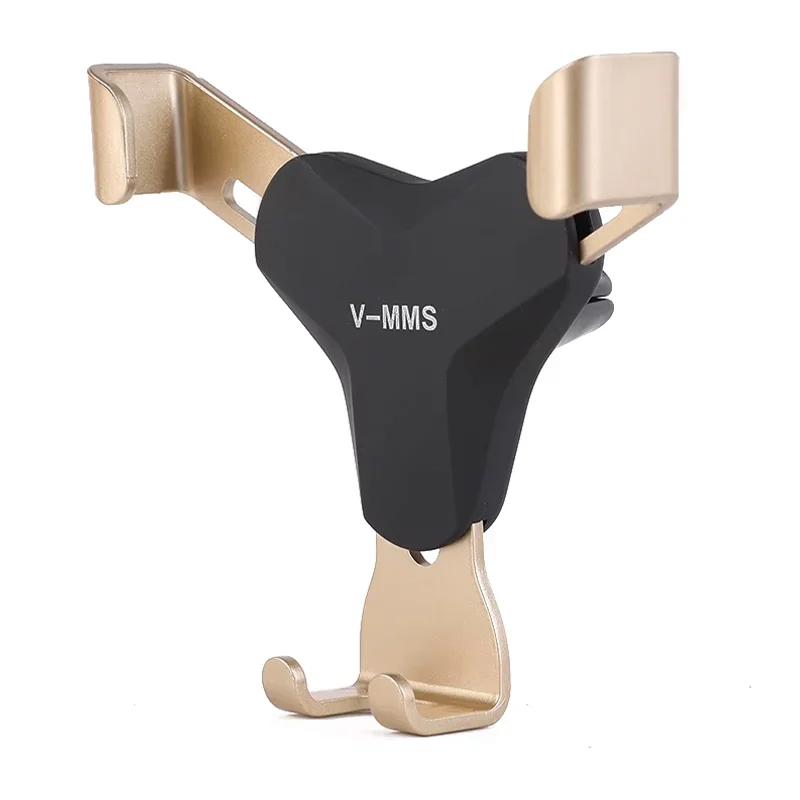 Araba Hava Menfezi Montaj Klipsi Cep Telefonu Tutucusu, Manyetik Olmayan GPS Cep Telefonu Tutucuları iPhone 12 Samsung İçin