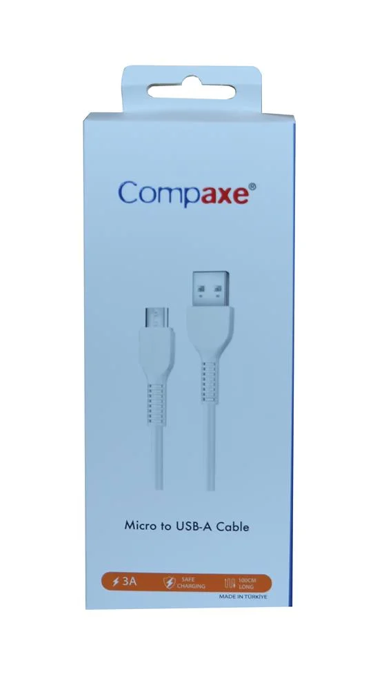 Compaxe CtK-Bmu Usb 3.0 1mt 3A Mikro Şarj  Kablosu