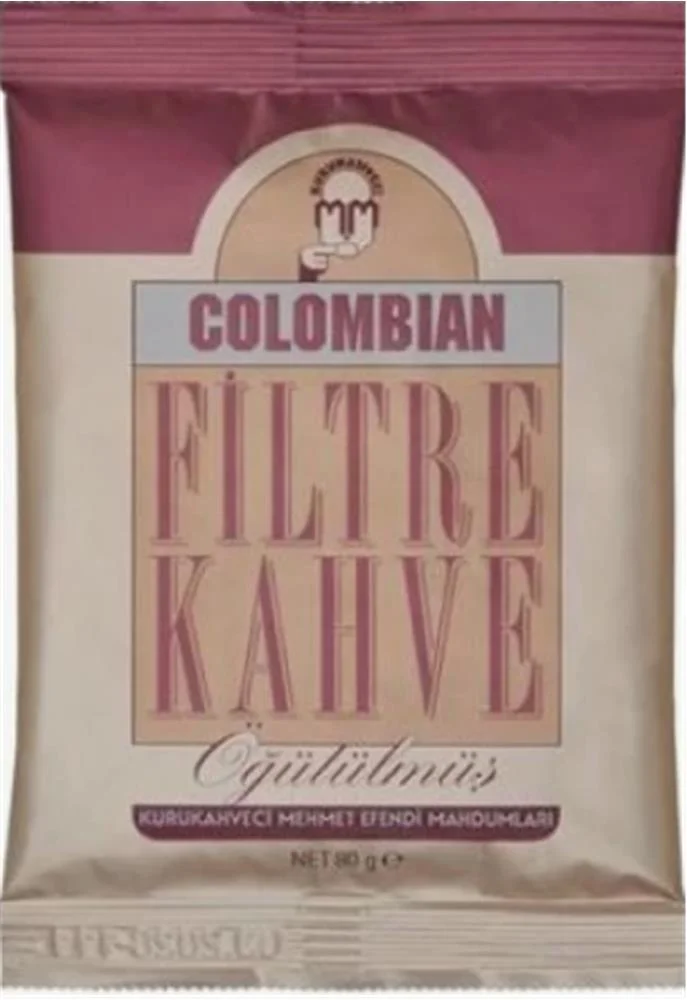 Mehmet Efendi 80gr Colombıan Filtre  (Öğütülmüş)