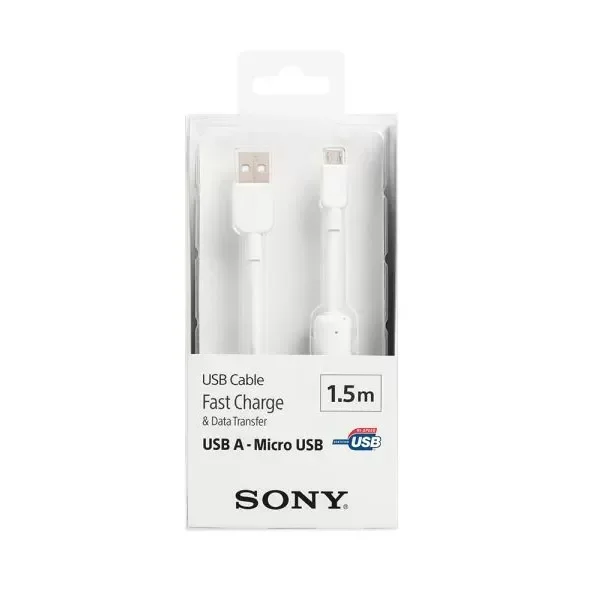Sony Micro Usb Şarj Ve Transfer Kablosu Cpab150