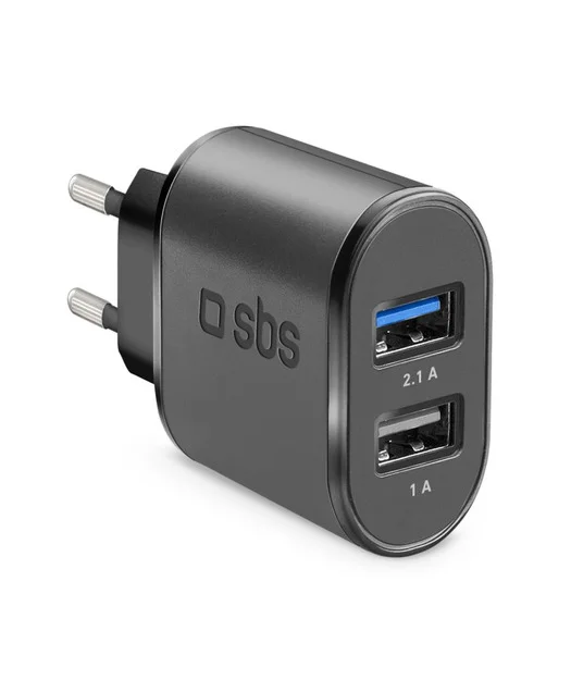 SBS 2xUSB-A Hızlı Seyahat Şarj Cihazı-Si