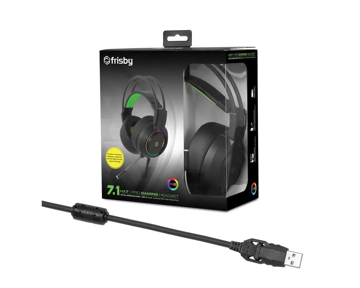 FHP-G1425R Gamemax Titreşimli Gaming Kulaklık