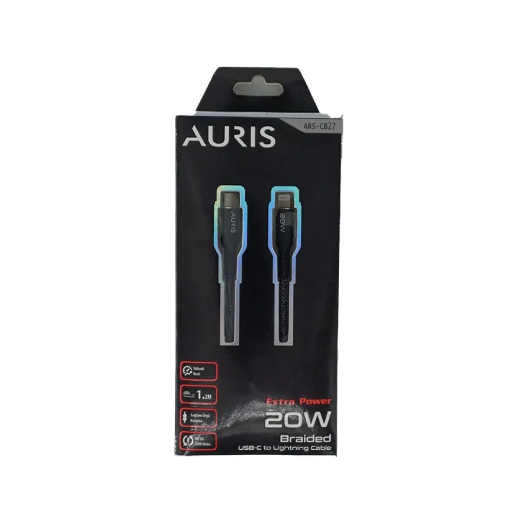 Auris 20w Data Kablosu İphone Type-C ARS-CB27