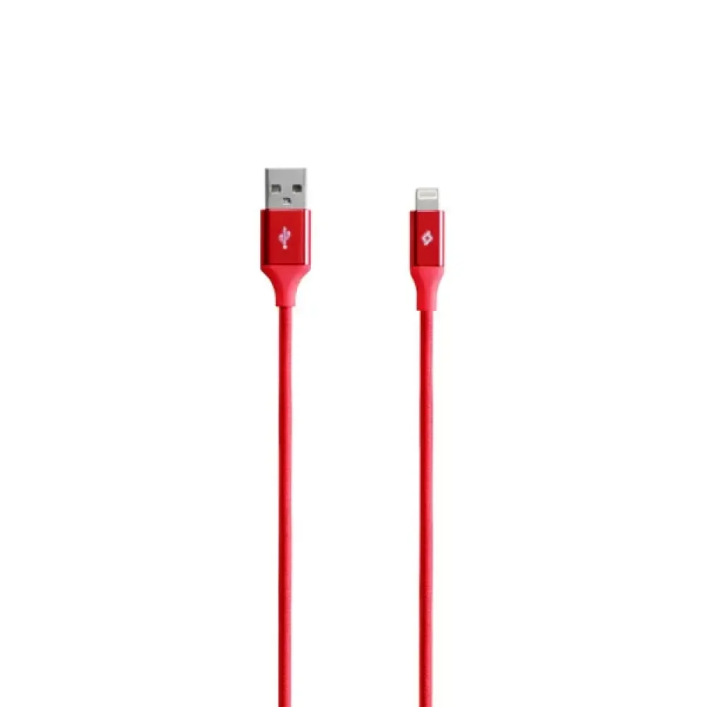Ttec Alumicable™  Lightning  Usb Şarj/Senkronizasyon Kablosu 2Dk16K Kırmızı