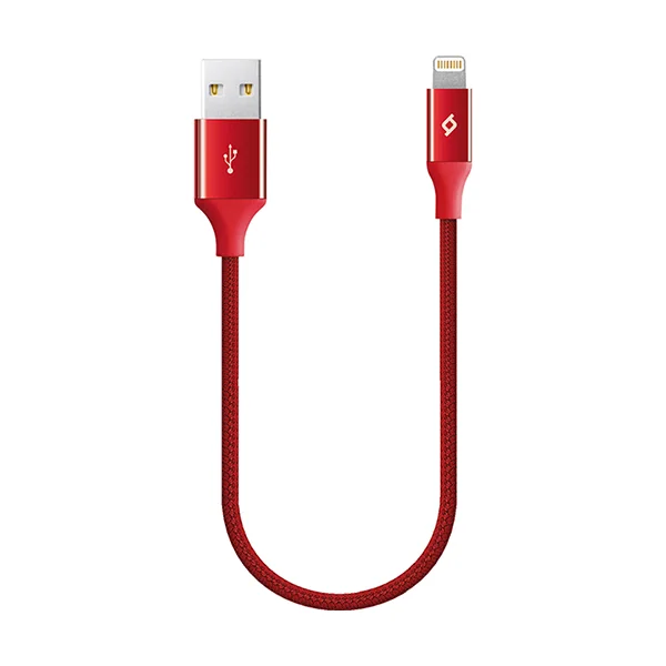 Ttec 2Dk28K Alumicable Mini 30Cm Iph. Şarj Kablosu Kırmızı