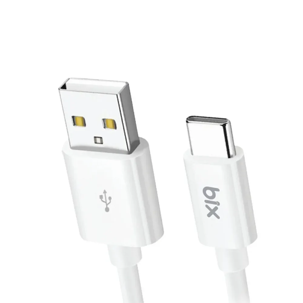Bix bx100cb 3a usb-a to type-c chargıng Cable black