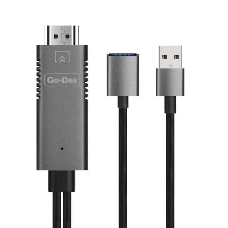 Go Des GD-8271 3 in 1 FHD Kablo Siyah