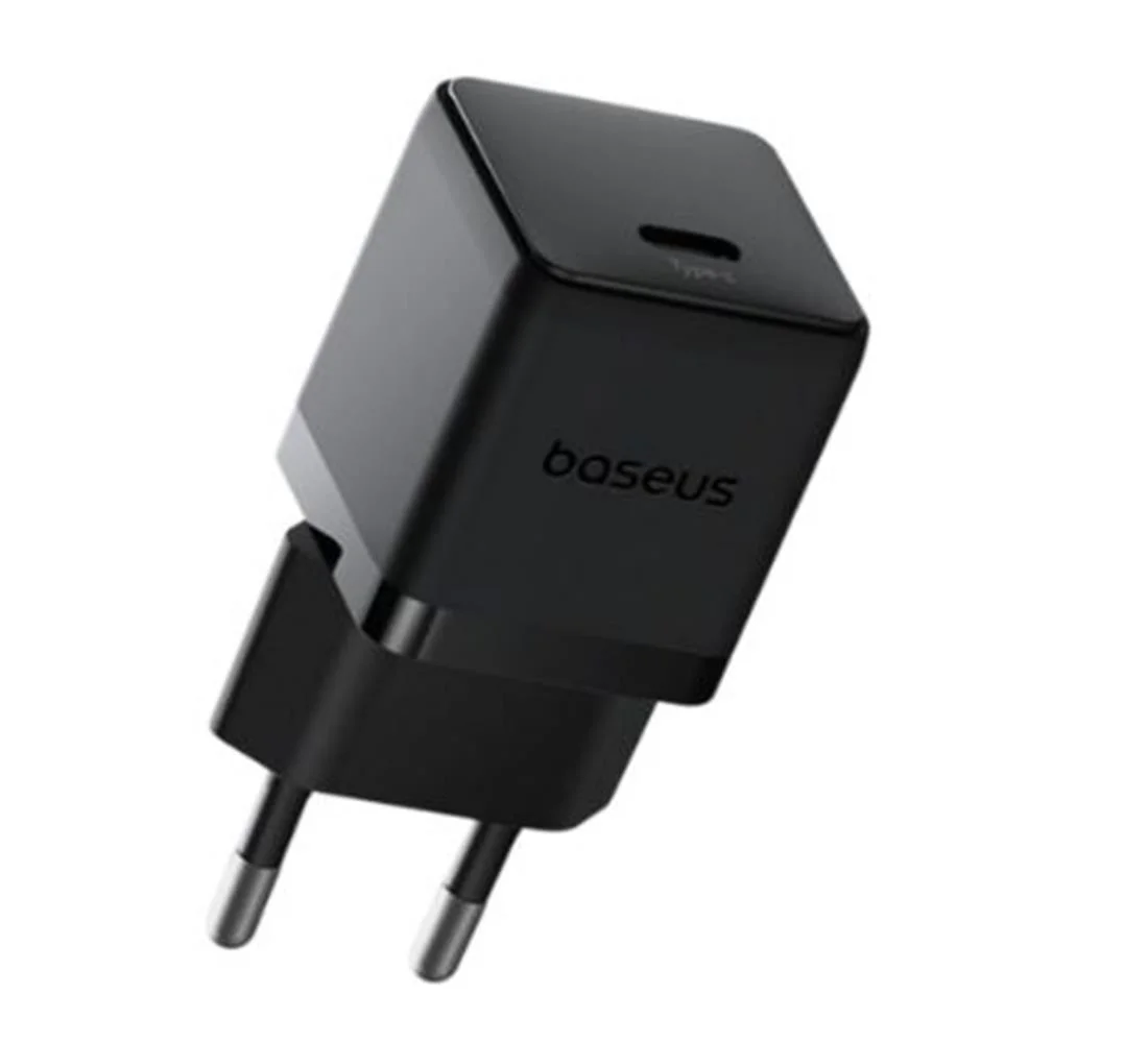 Baseus P10111605113-00 1C 30W Siyah Palm Hızlı Şarj Aleti