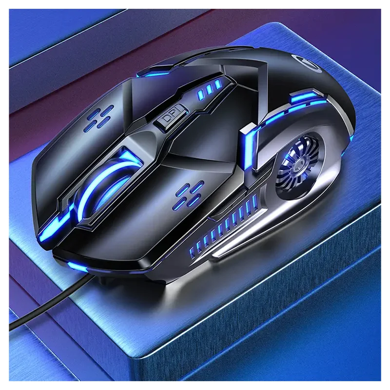 Mekanik Oyun Fare Kablolu Bilgisayar Yarışçı Masaüstü Notebook Ofis Evrensel Sessiz Fare