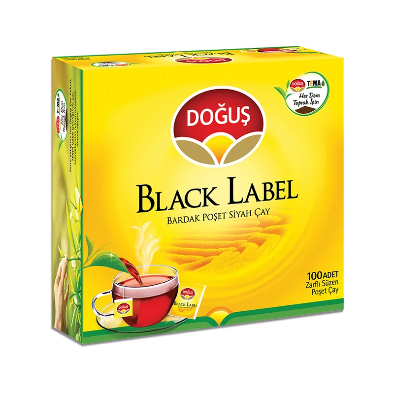 Doğuş Black Label 100&amp;#39;lü Bardak Poşet