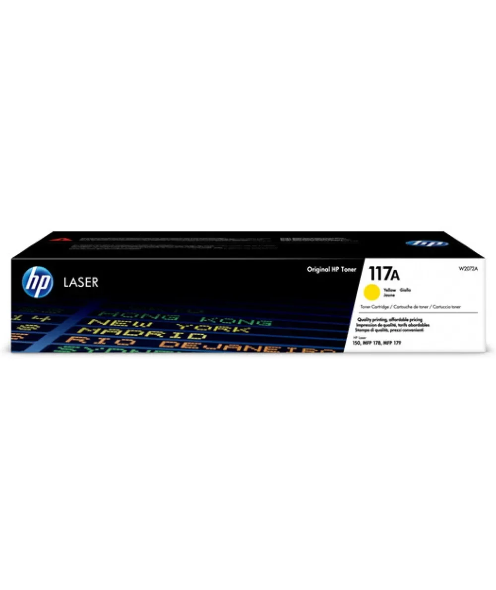HP W2072A Yellow Toner Kartuş (117A)