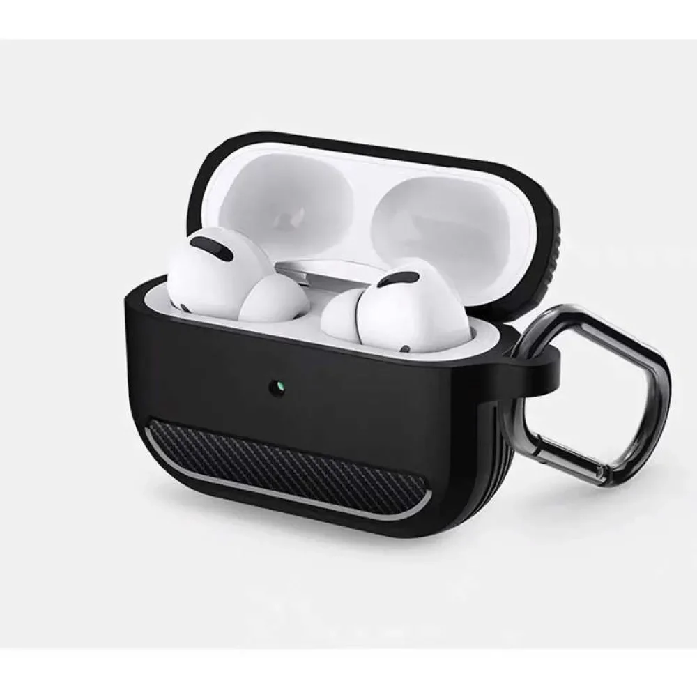 Apple AirPods V2 WiWU Koruyucu Kılıf - Siyah