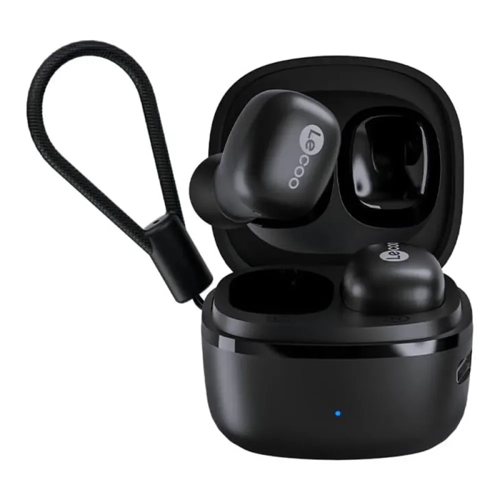 Lenovo EW300 Kablosuz Bluetooth 5.3 TWS Kulak İçi Kulaklık,Siyah