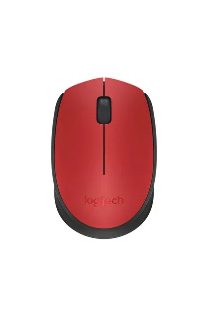 Logitech 910004641 M171 Kablosuz Kırmızı Mouse
