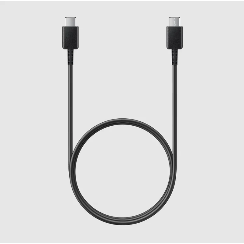 Samsung EP-DA705BBEGWW Type C ( C to C) Siyah Şarj Kablosu Orjinal