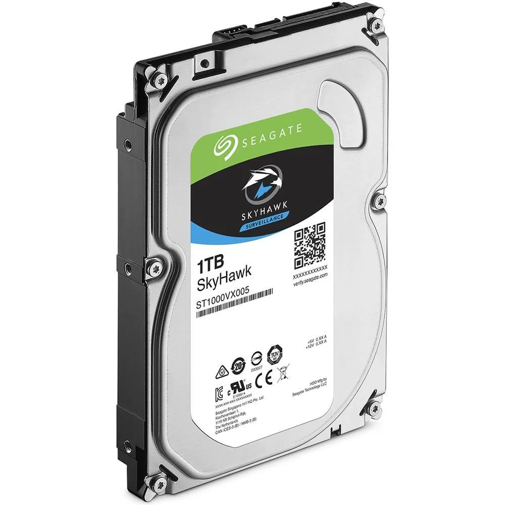 Seagate St1000Vx005 1Tb Skyhawk 3,5" 64Mb 5900Rpm  Harddisk (İthalat)