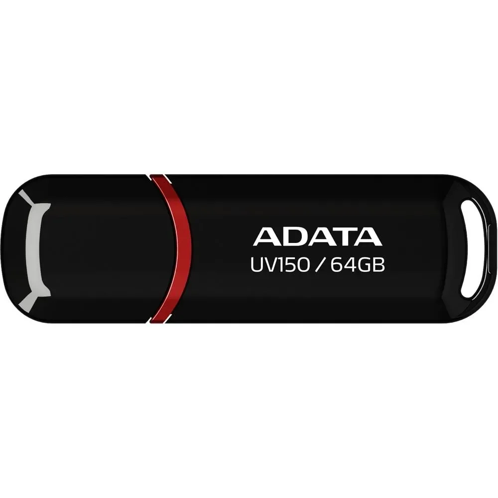 ADATA UV150-64GB USB3.2 Gen1 Black Flash Bellek