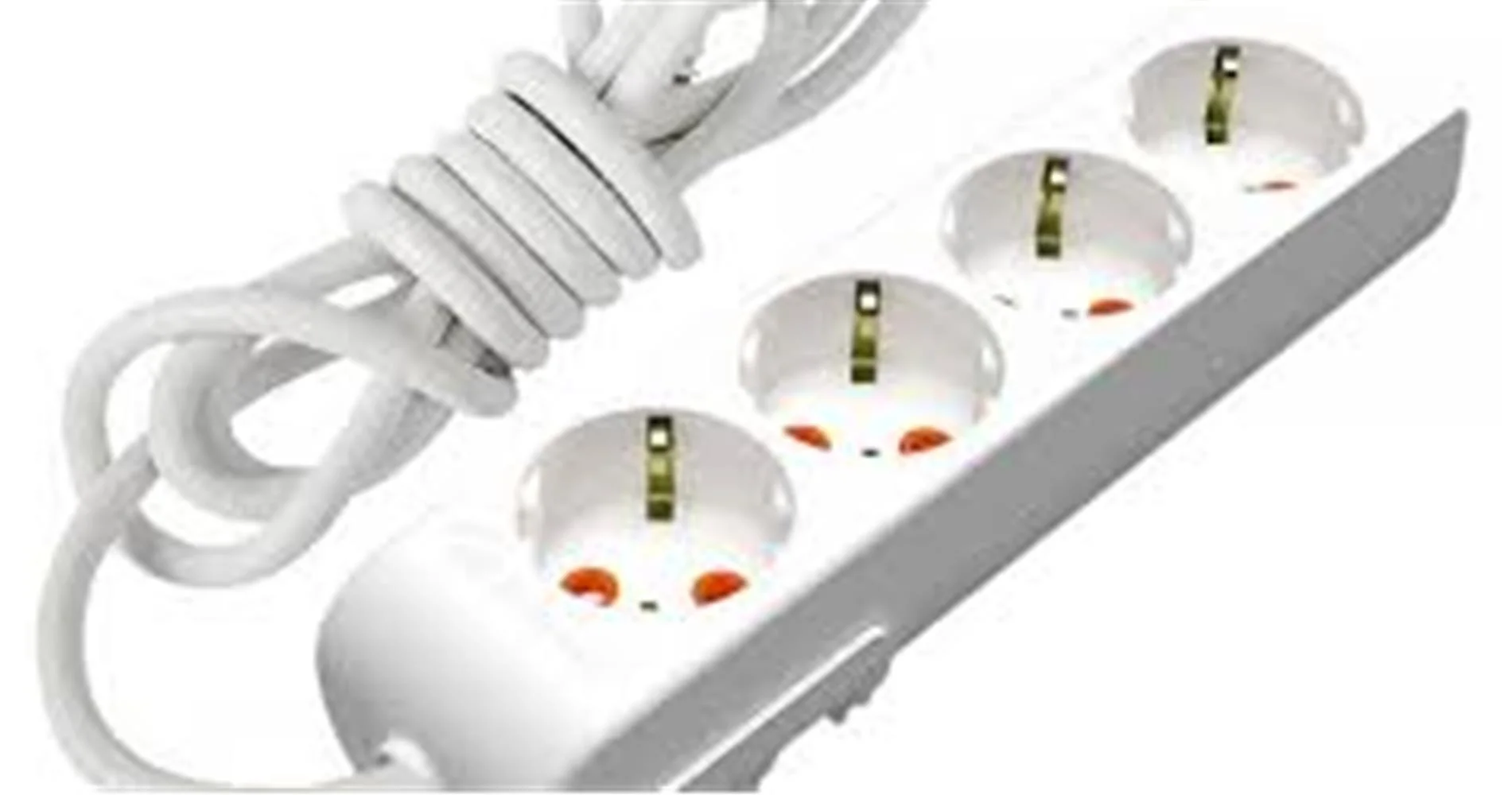 Mutlusan Rı-Tech 4lü 5mt Topraklı Grup Priz (001 175 410002 05 00)