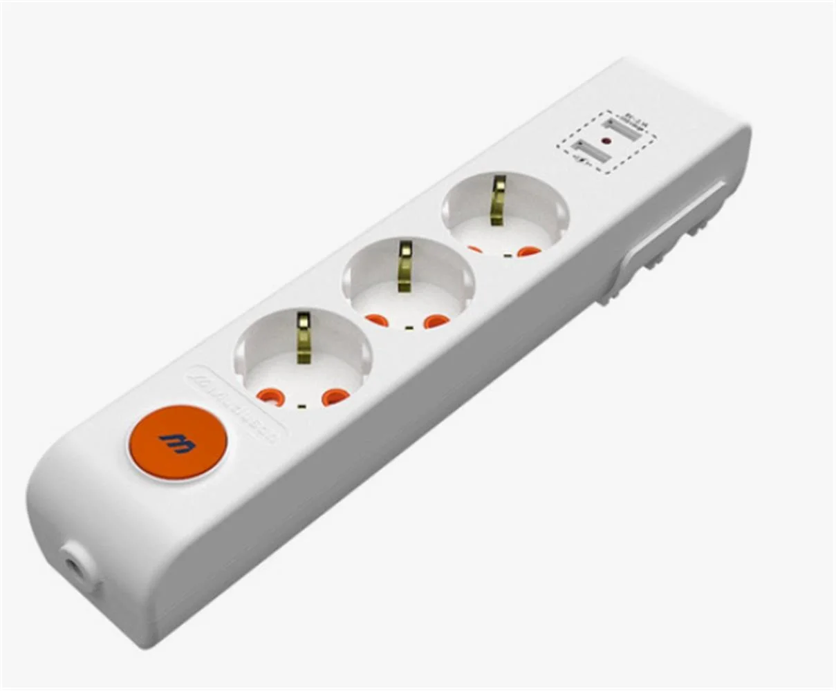 Mutlusan Rı-Tech 3lü 2mt Anahtarlı 1Usb+1Type-C ı Topraklı Grup Priz(Ç.K.) (001 175 350102 02 00)
