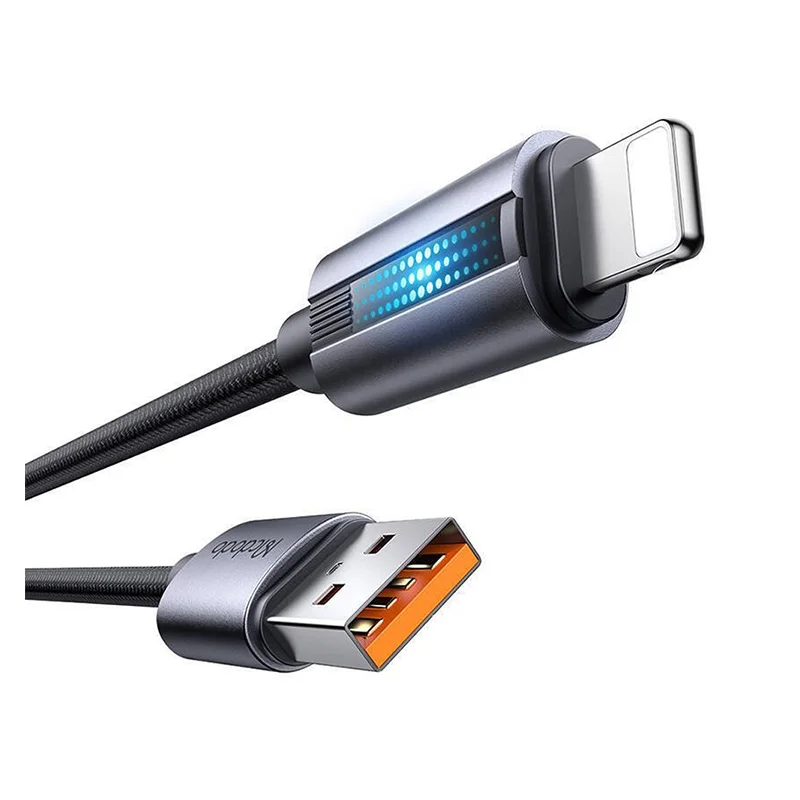MCDODO CA-5660 USB-A TO LİGHTNİNG LED Işıklı 1.2 M KABLO