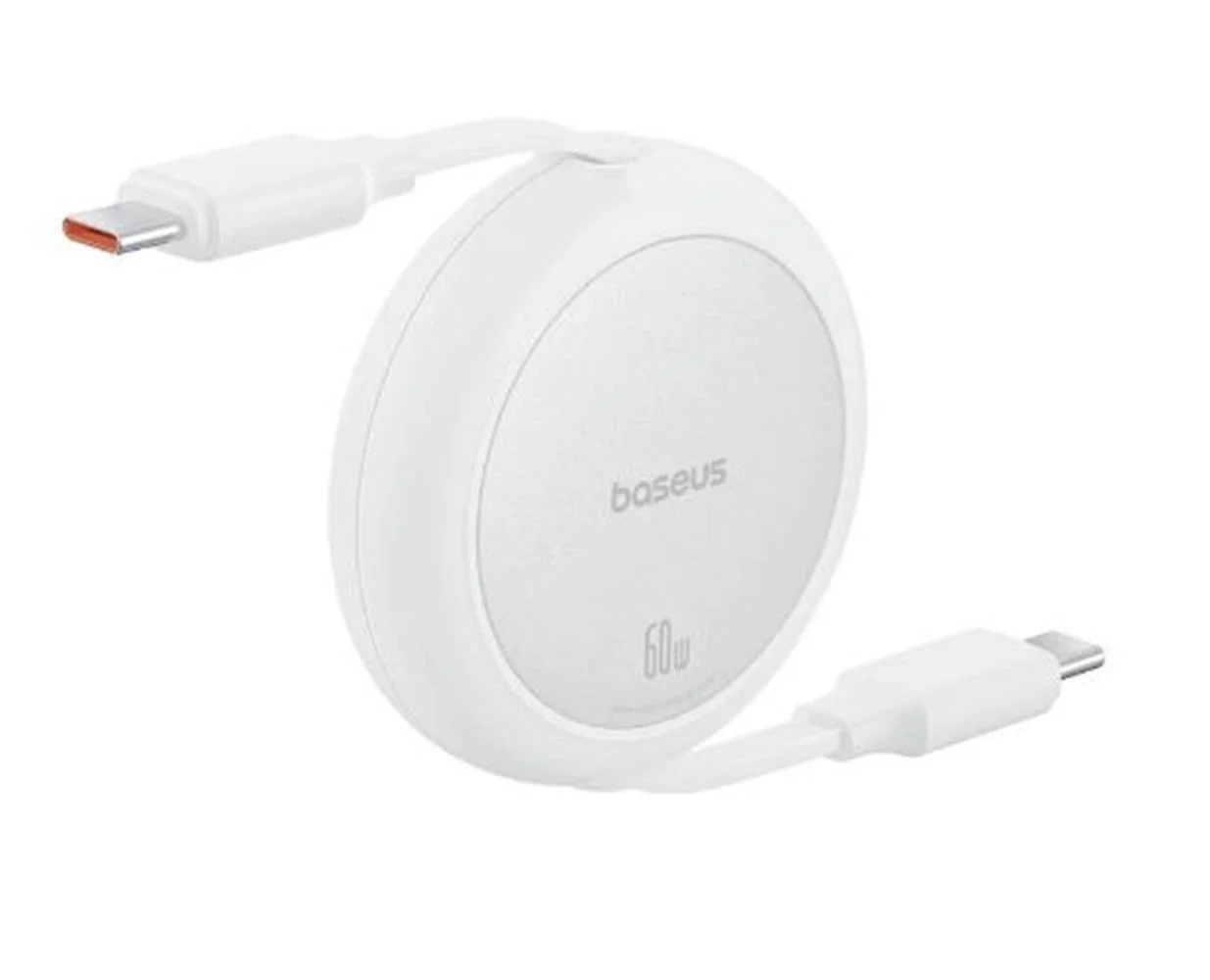 Baseus P10364500211-01 60W 1m Free2 Draw C-C Beyaz Kablo