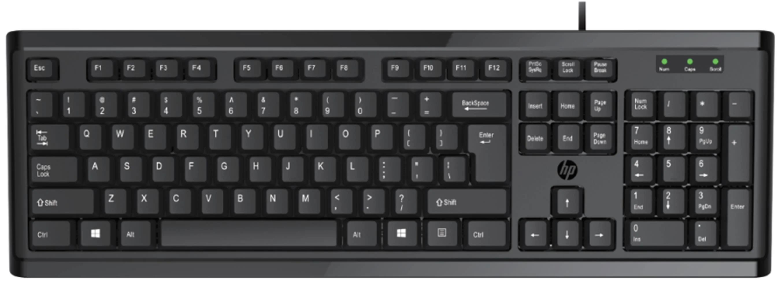 HP 6CB78PA K10 Kablolu Klavye