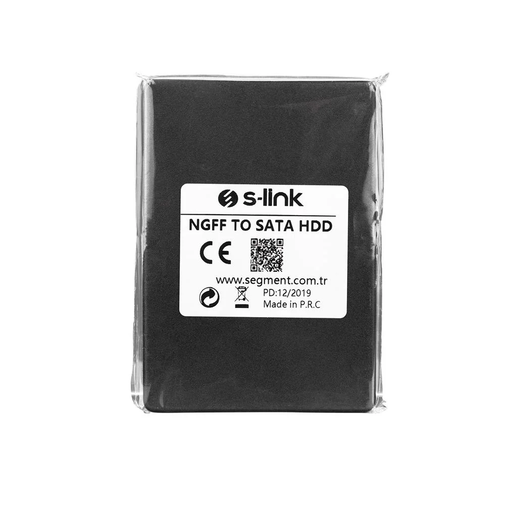 S-link NGFF TO SATA Harici 2.5" Siyah Hdd Kutusu