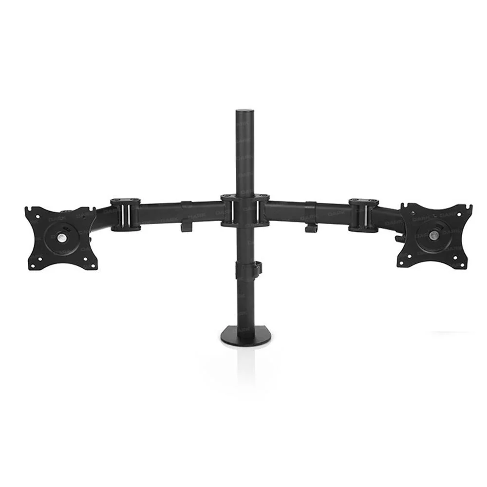 Dark DK-AC-VM26 13-27" 2 Adet Monitör Takılabilen,Yüksek A.Max.8KG Destekli,Kablo Kanallı,360°Döne