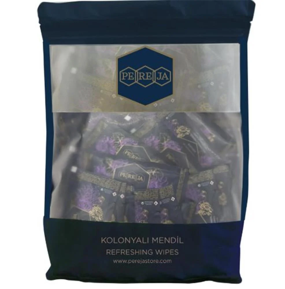 Pereja Elegans Kolonyalı Mendil 50li 7x12