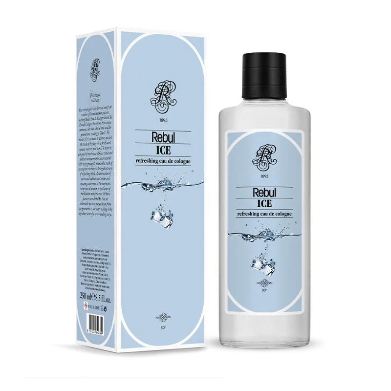 Rebul 250ml Ice Kolonya Cam Şişe
