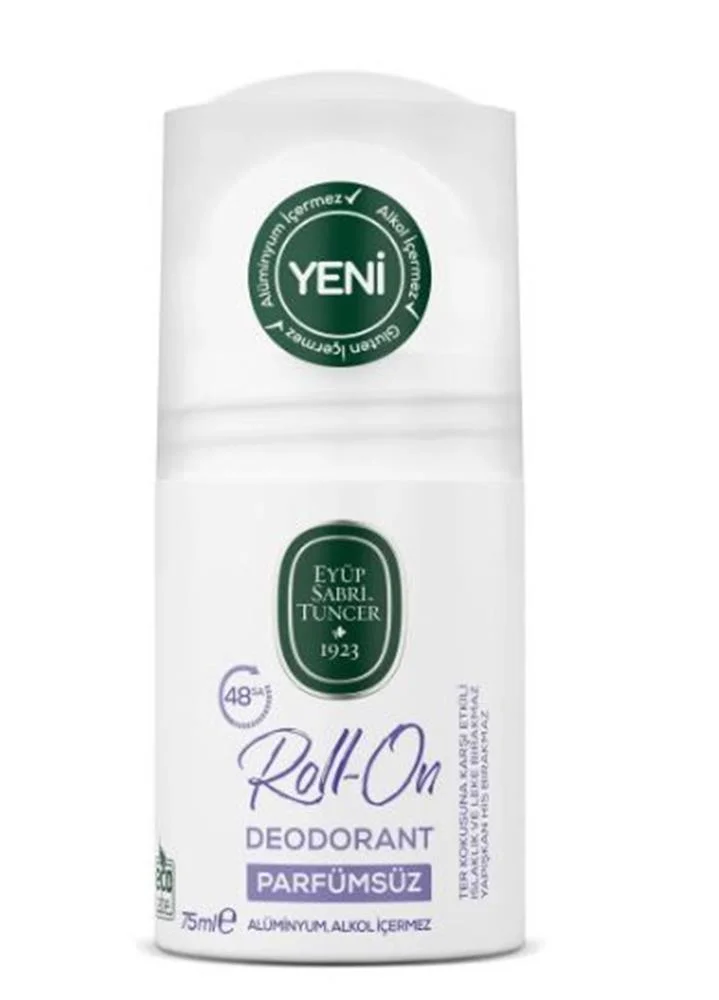 Eyüp Sabri Tuncer Roll-on Deodorant -Parfümsüz 75ml Unisex