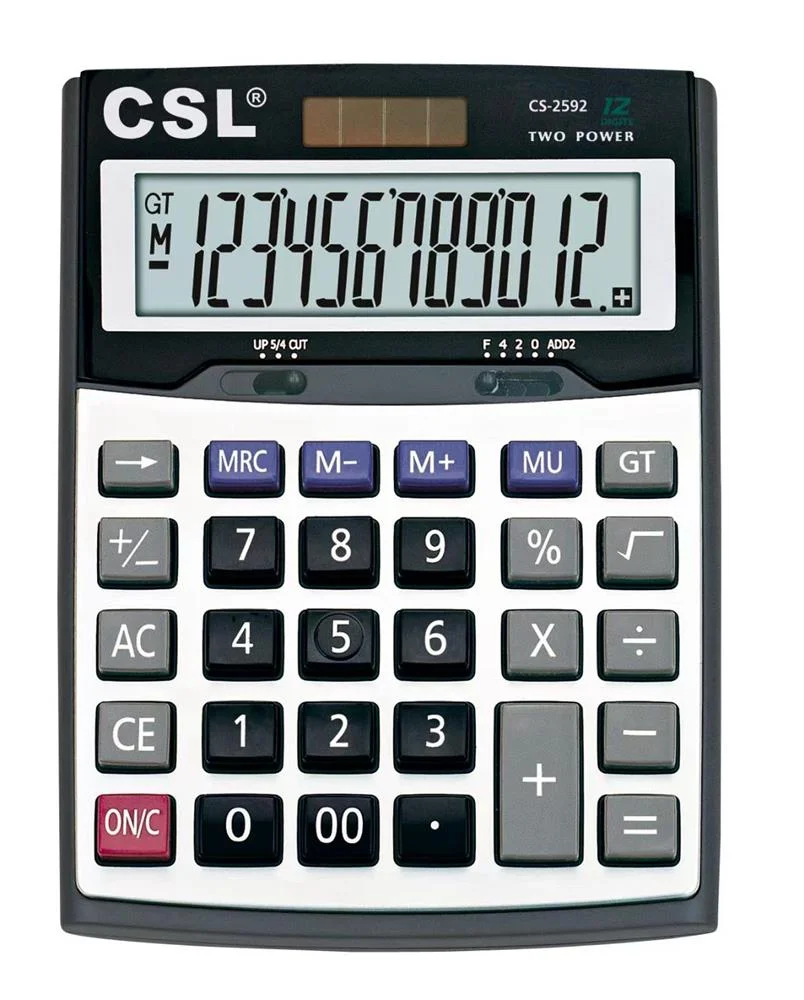 CSL CS-2592 12 Hane Masa Tipi Hesap Makinesi