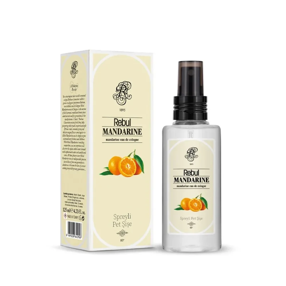 Rebul Mandarine EDC Kolonya 125 ml Pet Şişe