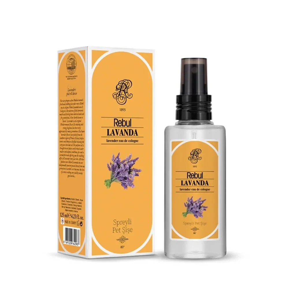 Rebul Lavanta 125 ml Spreyli Kolonya