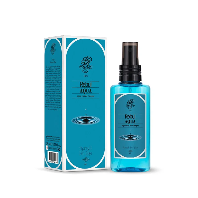 Rebul Aqua 125 ml Pet Spreyli Kolonya