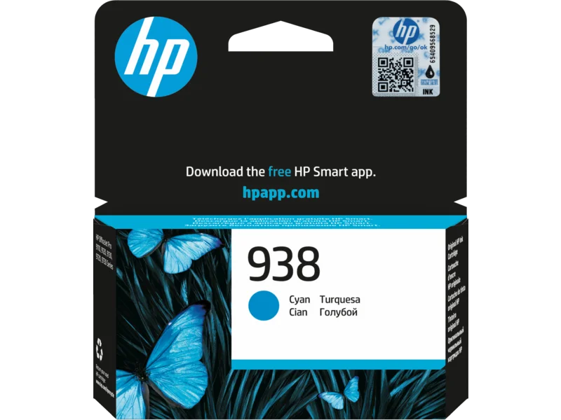 HP 4S6X5PE Camgöbeği Mürekkep Toneri(938