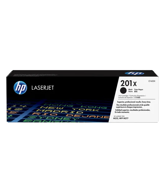HP CF400X Black Toner Kartuş (201X)
