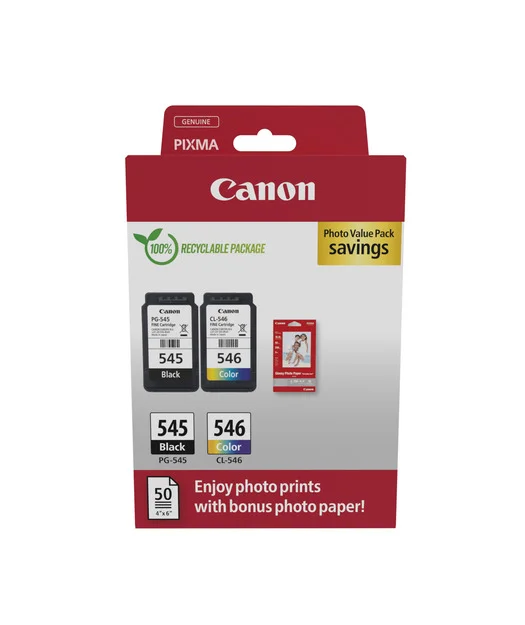 Canon PG-545/546 MP Mürekkep K. 8287B008