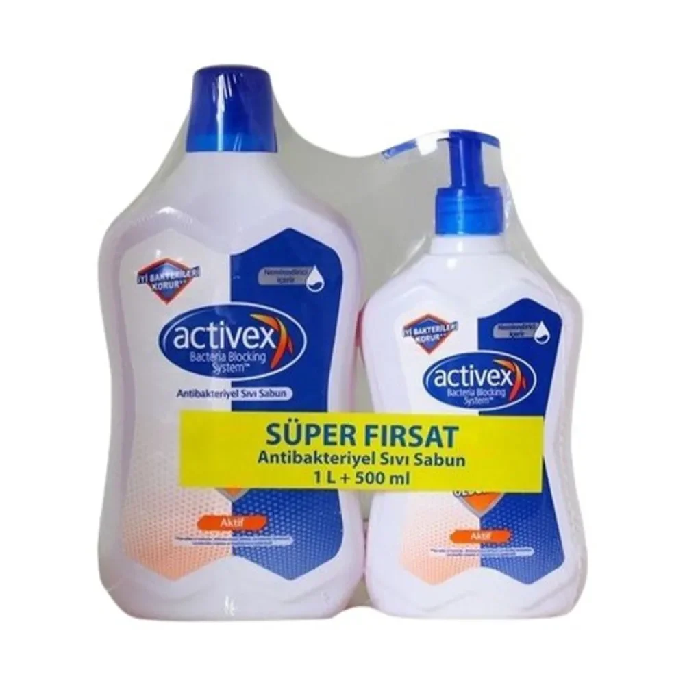 Activex Sıvı Sabun Aktif 1000 - 500 ml